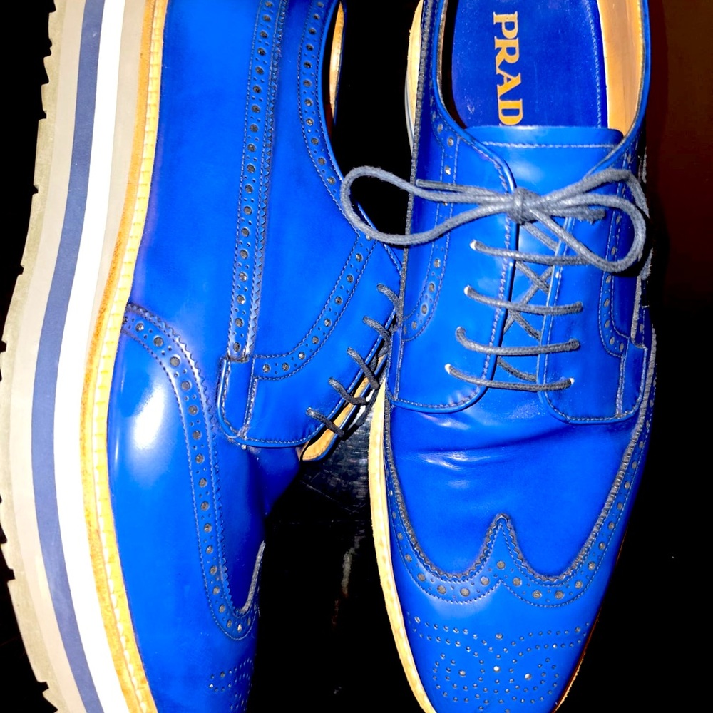 Prada shoes size 11 excellent like new condition